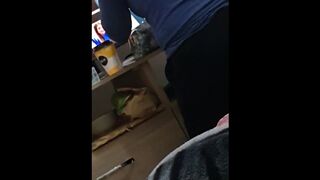 Step Daughter Fuck Step Dad in Front of Mom in Quarantine