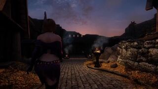 Skyrim - Elf Mage has Fun with Ulfberth while his Wifey is out