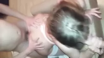 Amateur lover & husband fuck wife