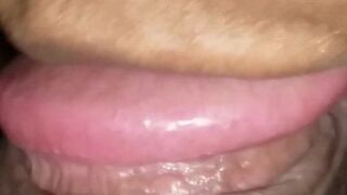 Indian skank blowing dark meat