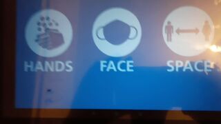 Home-Made hand face space social distancing party part one uk