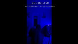 bbc seduces hispanic ex-wife with bluelight
