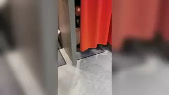 dressing room without panties