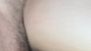 French poked large rear-end