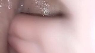 Playing with wifey's snatch