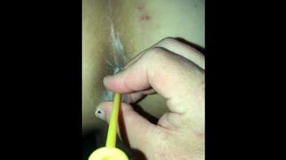 Wife Pluginng me with her PIss