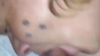 WhoreGoddess Blowing Daddy's Penis In An Abandoned Building