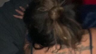 Ex-Wife takes a pierced wang