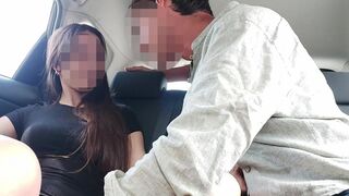 Cheating wifey banged hard-core in car in public stranger