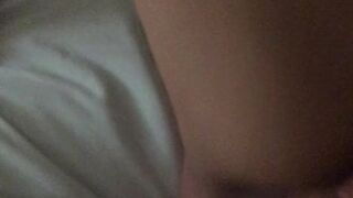 Friends fresh ex-wife filmed playing her vagina